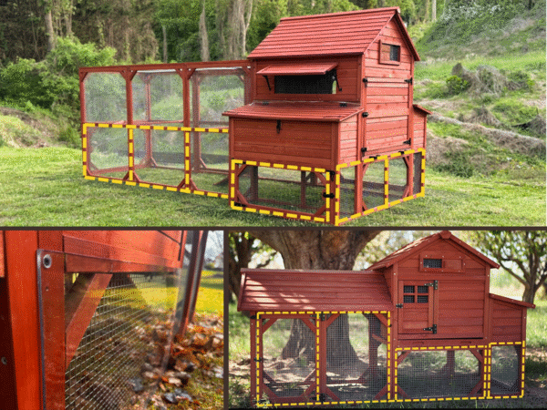Winter Bundle: Storm Panel Protection Set and Run Extension Roof - Image 11