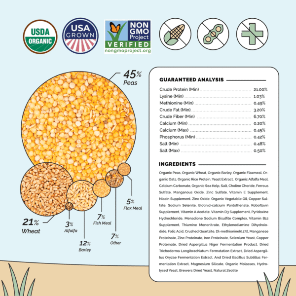 Starter Organic Chicken Feed - Image 13