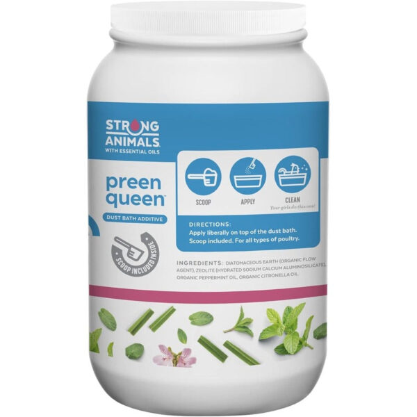 Preen Queen Dust Bath Additive for Chickens