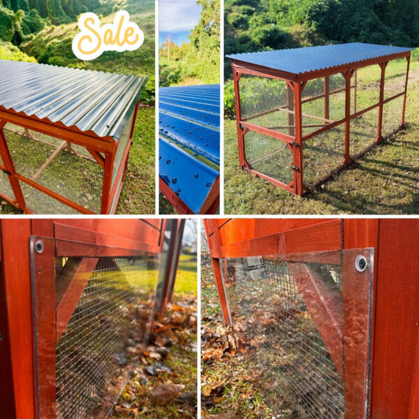 Winter Bundle: Storm Panel Protection Set and Run Extension Roof